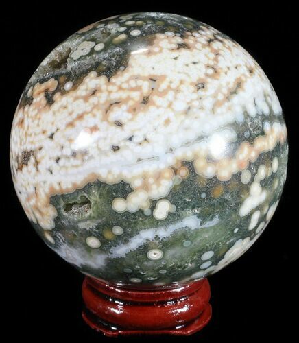 Unique Ocean Jasper Sphere - Madagascar #54113